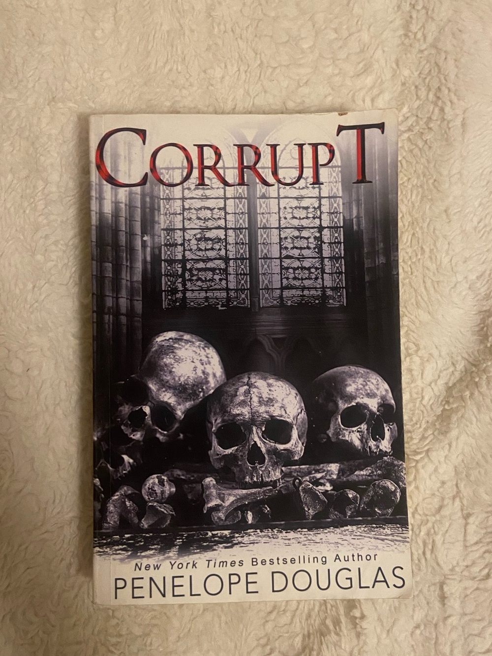 "Corrupt" Hardcover Book - Black & White Cover